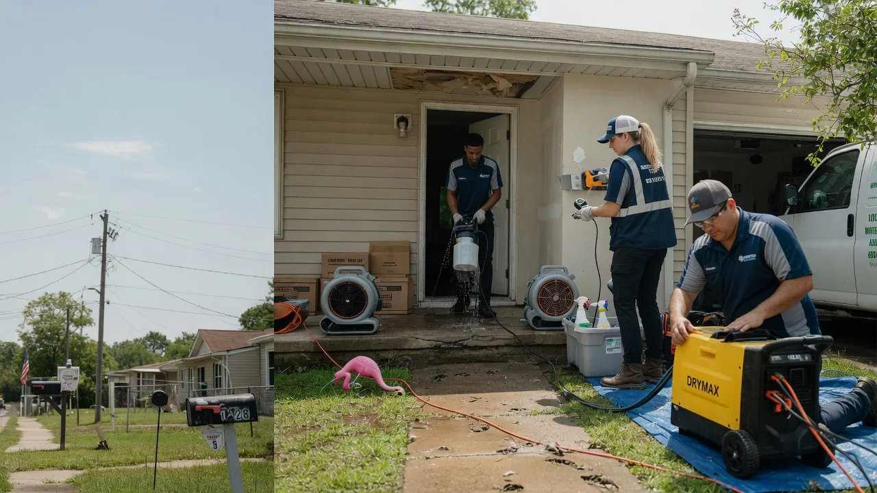 Storm Damage Water Removal in Armstrong, TX near me